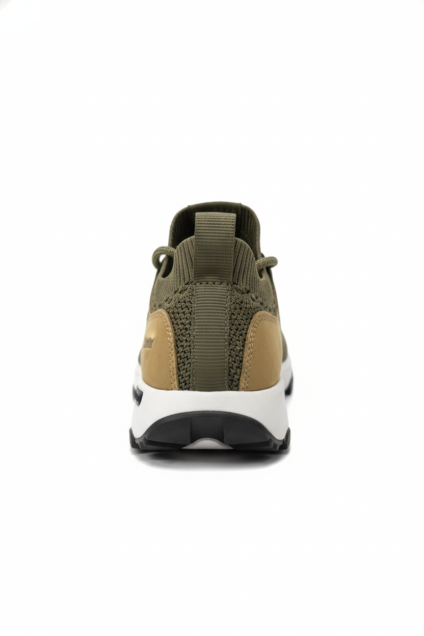 Timberland, winsor trail lace up olive knit