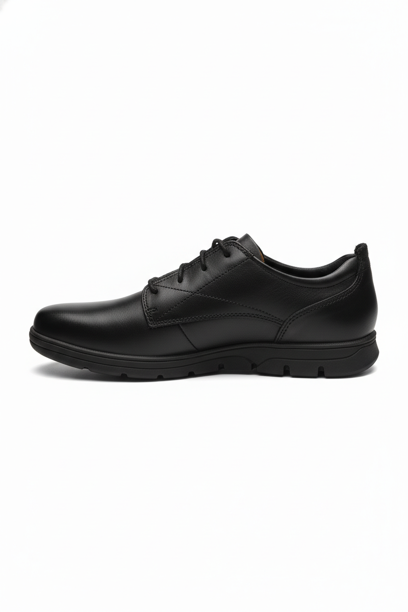 Timberland נעלי עור BRADSTREET אוקספורד - צבע שחור