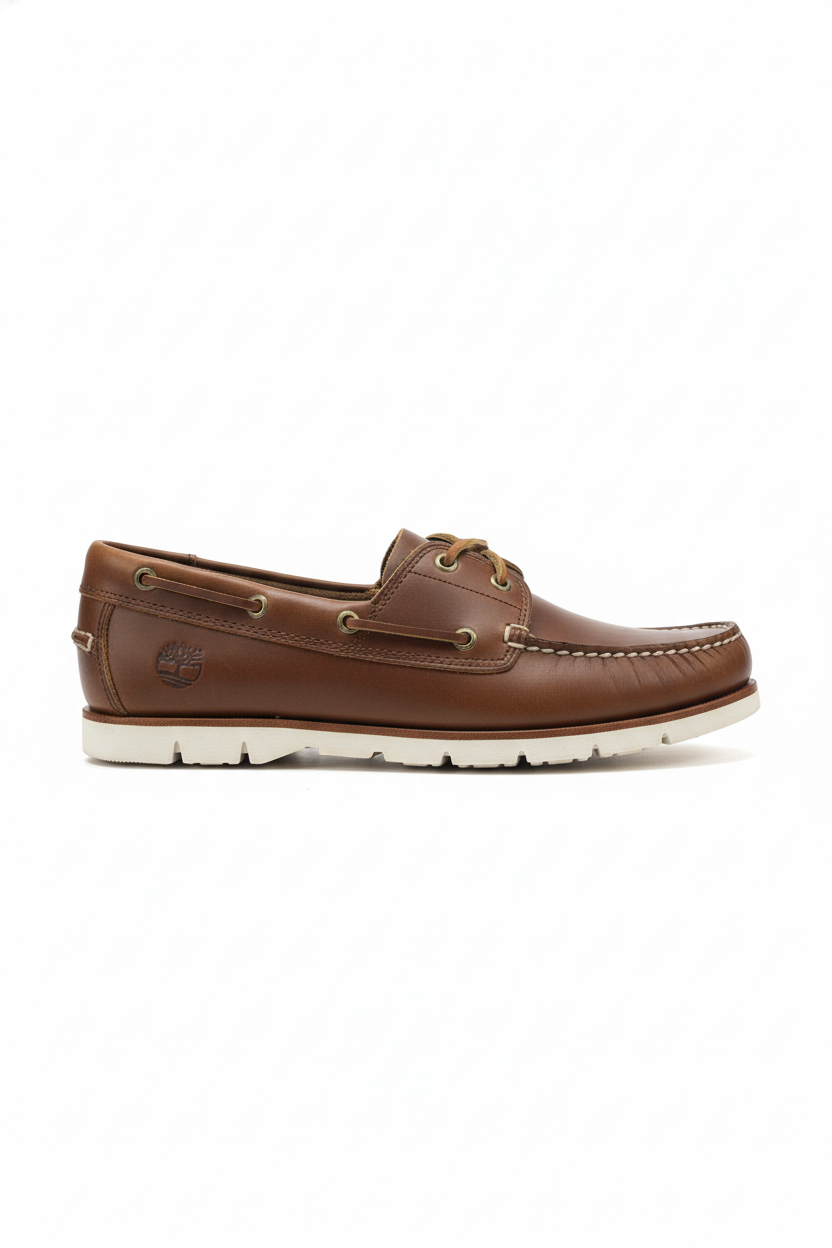 נעלי מוקסין עור קלאסיות לגבר timberland