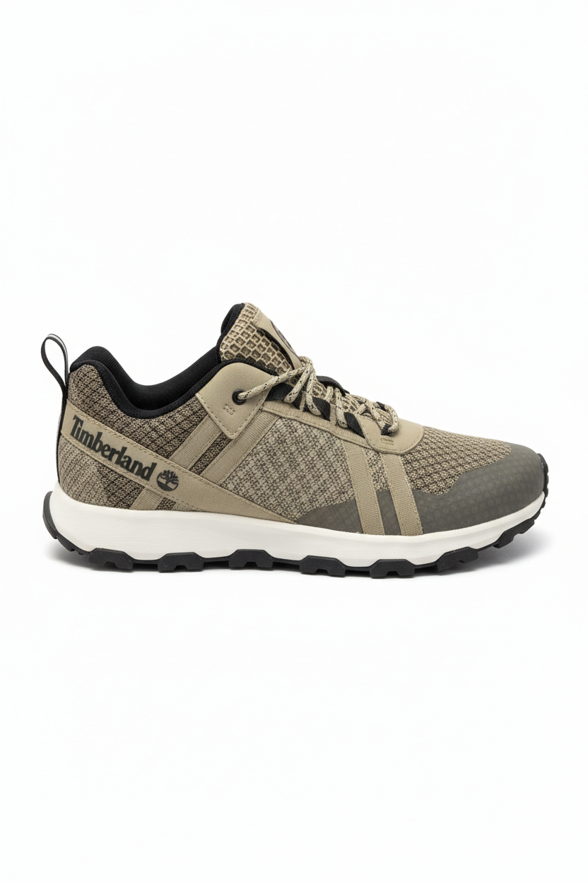 Timberland winsor trail lace up light brown mesh