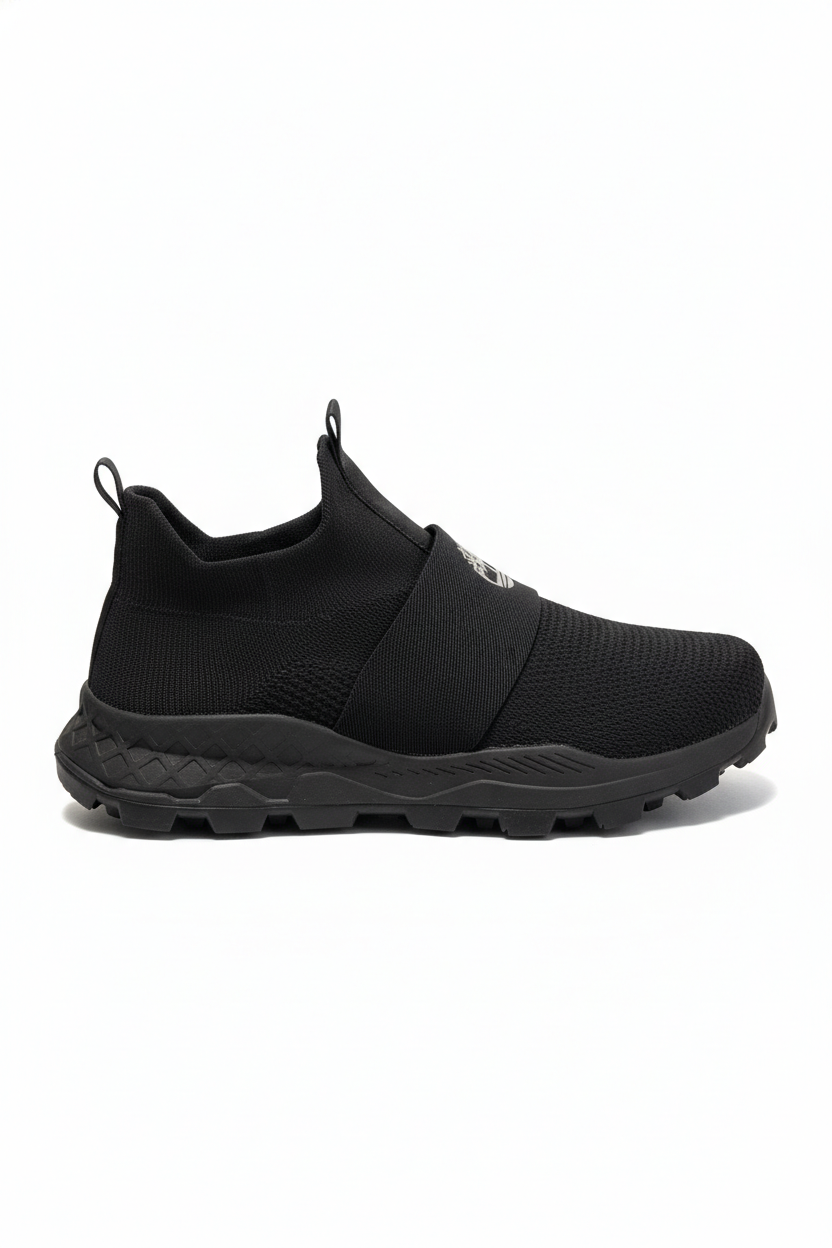 Timberland brooklyn slop on shoe jet black